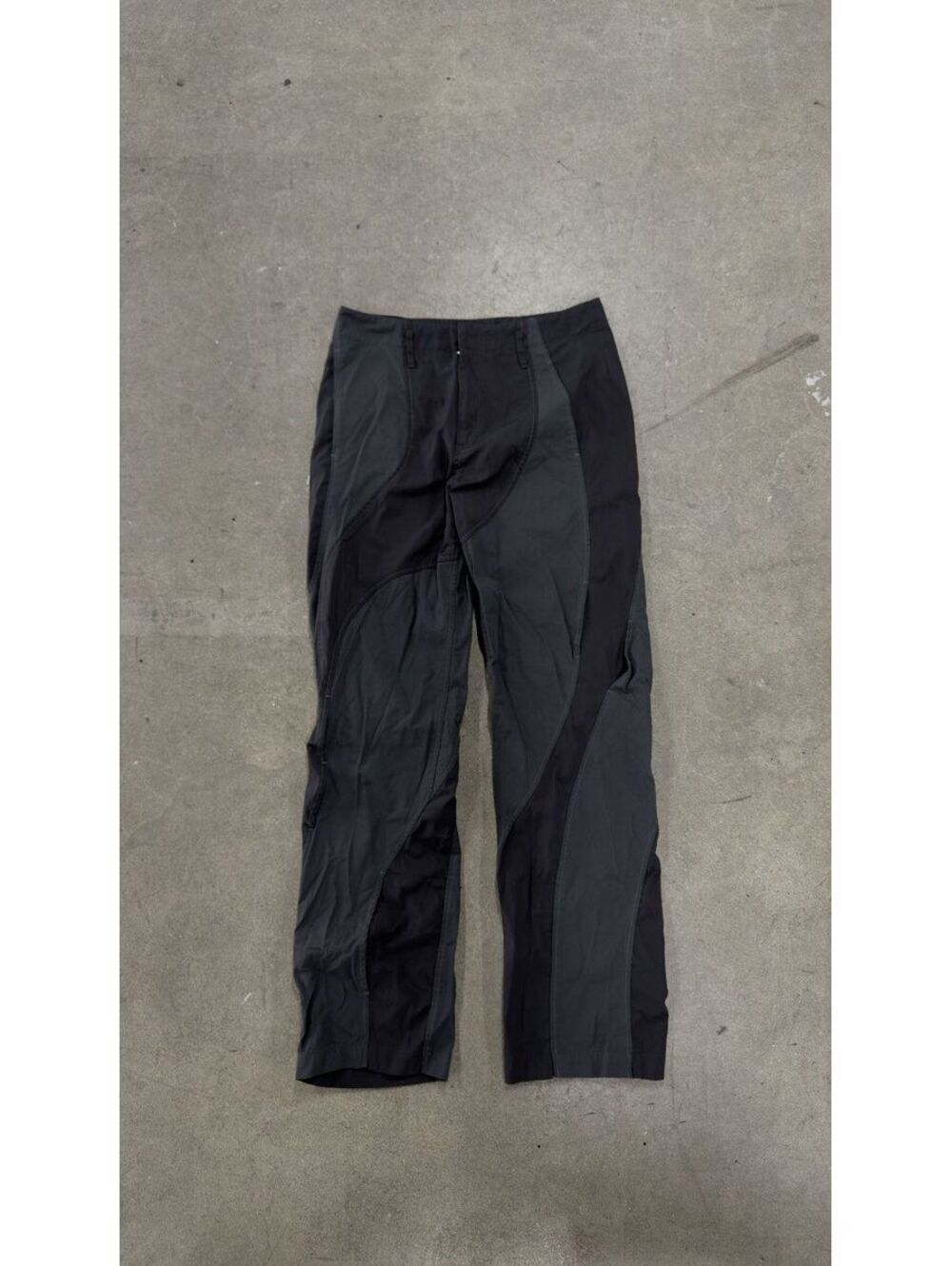 Post Archive Faction PAF 4.0 Center Trousers Black Gorpcore Size 32